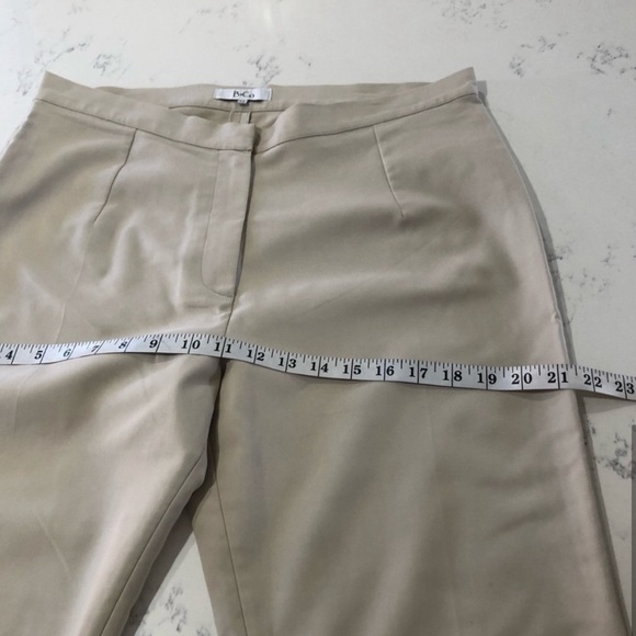 B& Co capris beige & cream minimalist - Picture 4 of 13